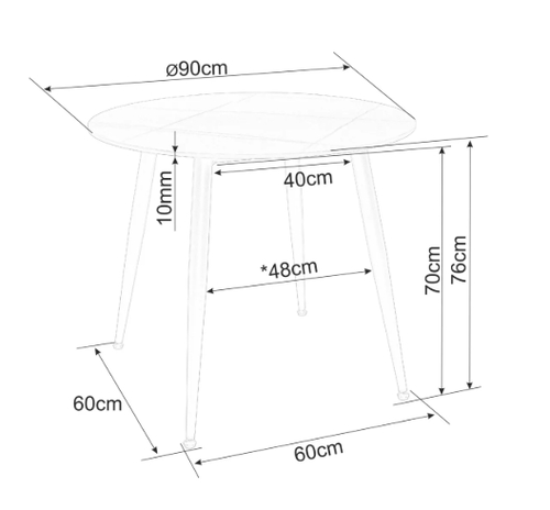 Трапезна маса Рион