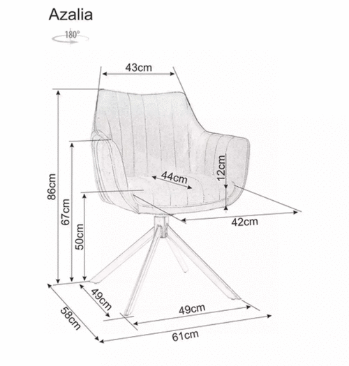 Кресло Азалия