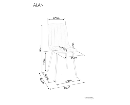Трапезен стол Алан