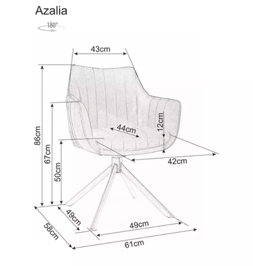 Кресло Азалия