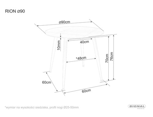 Трапезна маса РИОН