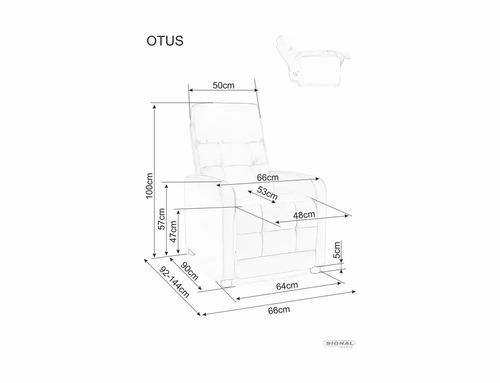 Разтегателен фотьойл ОТУС 