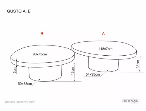 Холна маса ГУСТО А КЕРАМИК