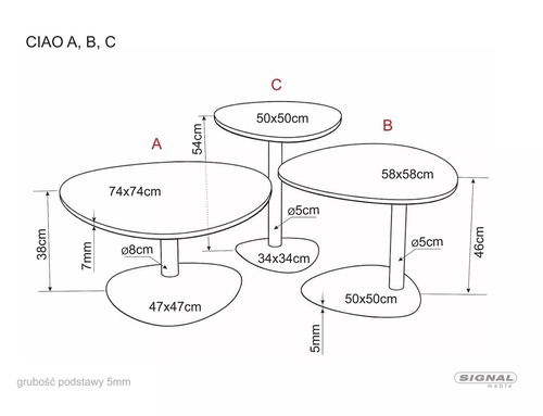 Холни маси ЧАО А КЕРАМИК