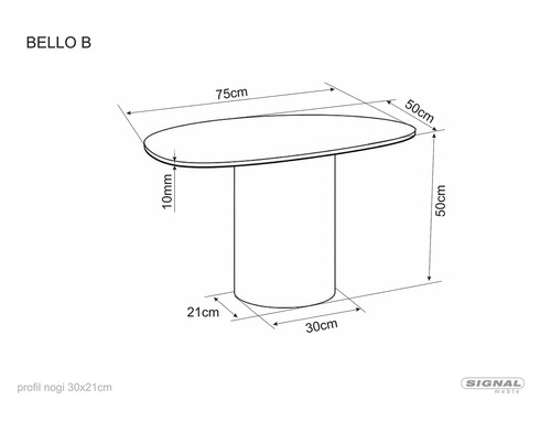 Холна маса БЕЛЛО B КЕРАМИК