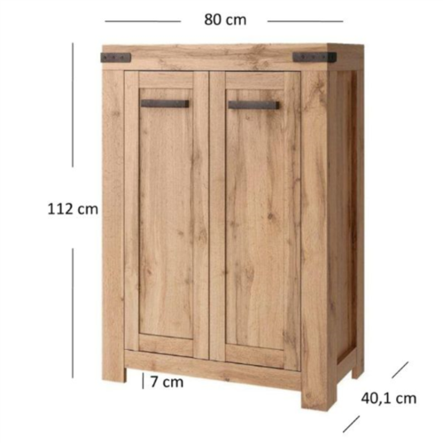 Шкаф МОРТИЗ 2D/80 