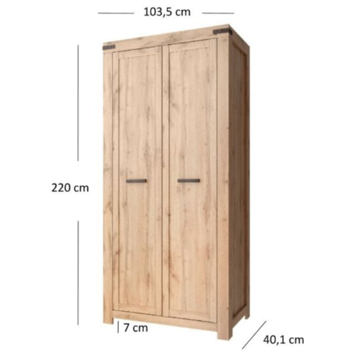 Гардероб МОРТИЗ  2D