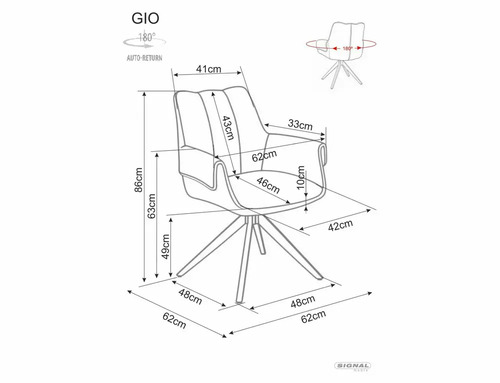 Кресло Джио