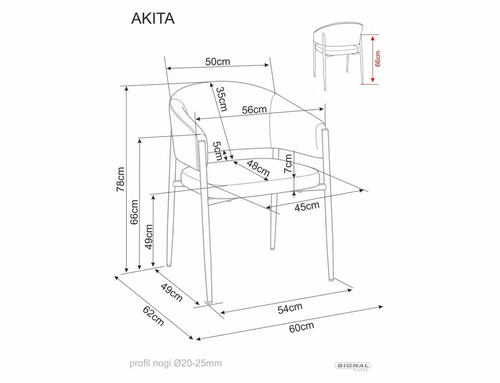 Кресло Акита Д