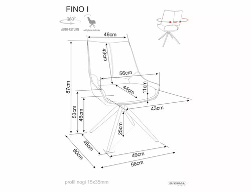 Трапезен стол ФИНО I