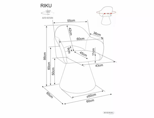 Кресло  РИКУ